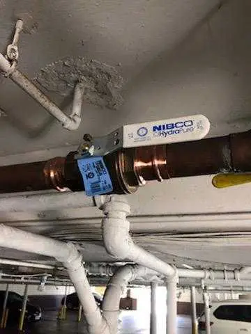 Copper pipe repair and valve work for Water Line Repair in Finland