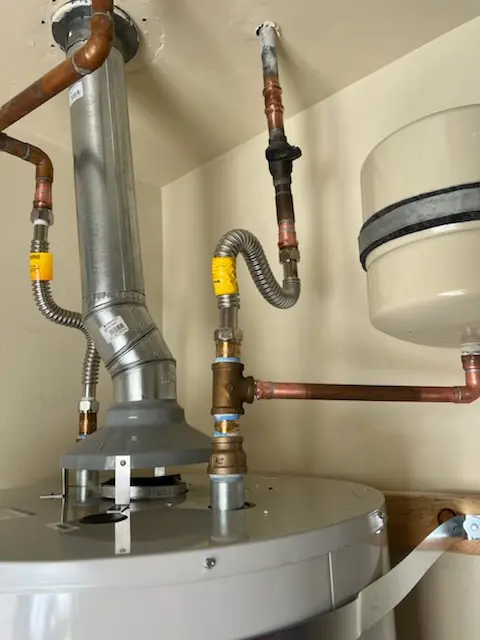 Water heater installation and plumbing repair in Finland